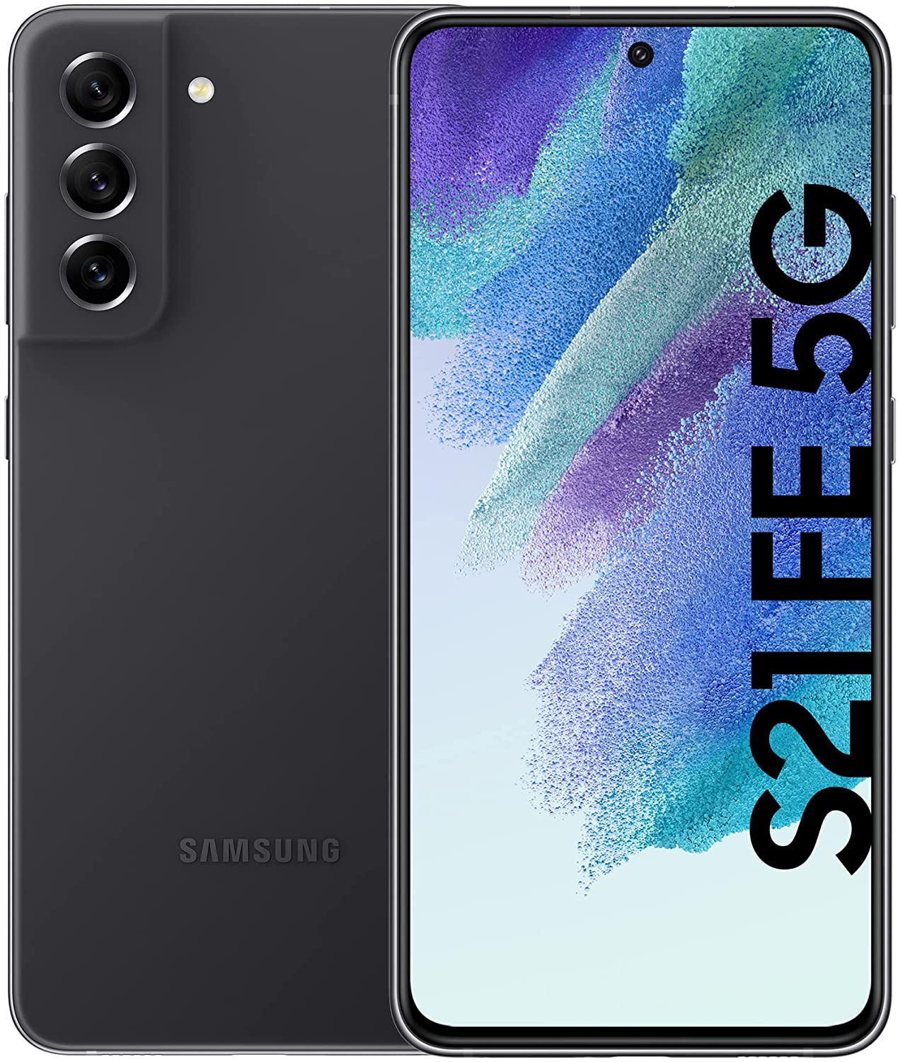 Samsung Galaxy S21 FE LTE/5G (G990B) 128GB grey Smartphone DS hervorragend
