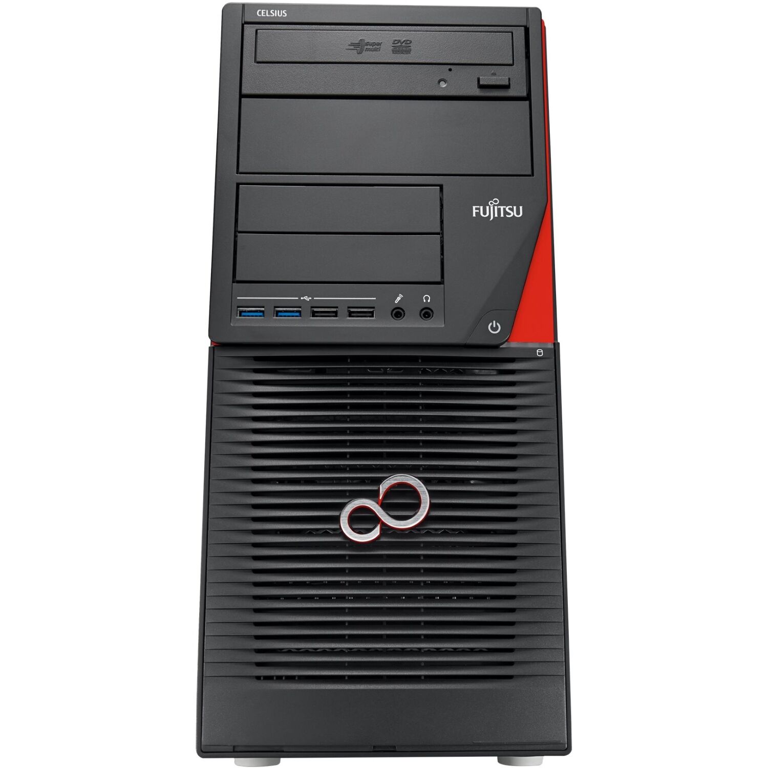 Fujitsu Celsius W550 Power Workstation Xeon E3-1220 V5 32GB 512GB WIN10 Pro Mini Tower hervorragend