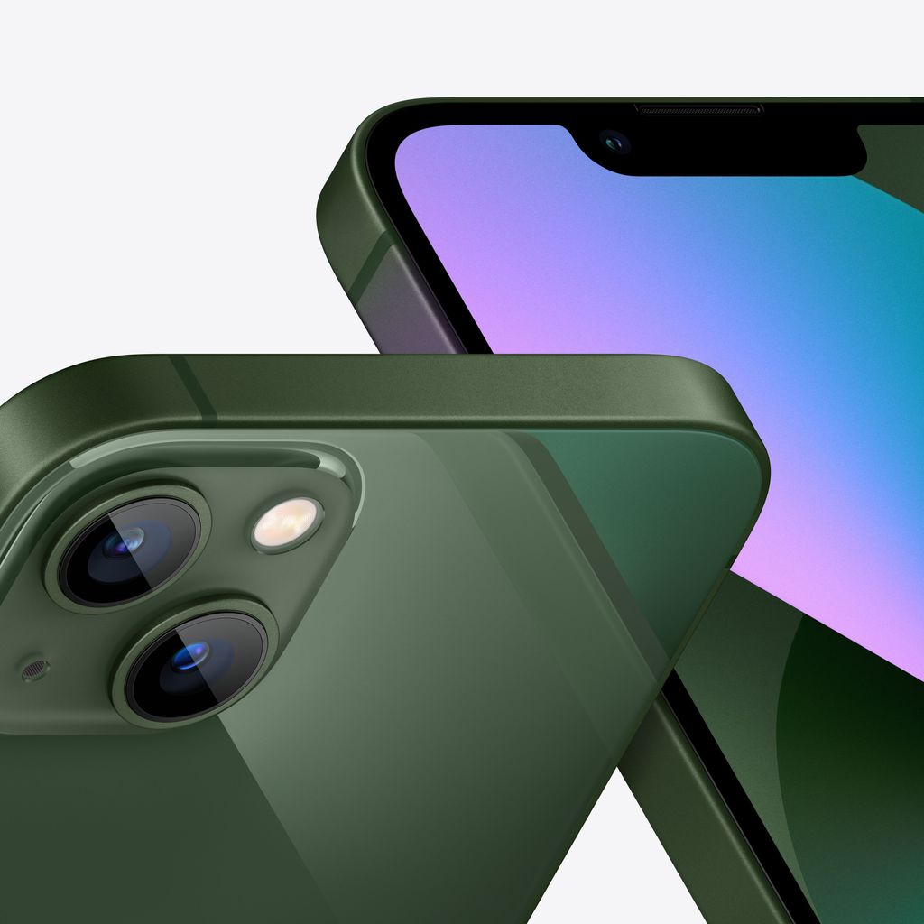Apple iPhone 13 128GB 6,1" (A2633/2021) 5G DS green ohne Simlock gut