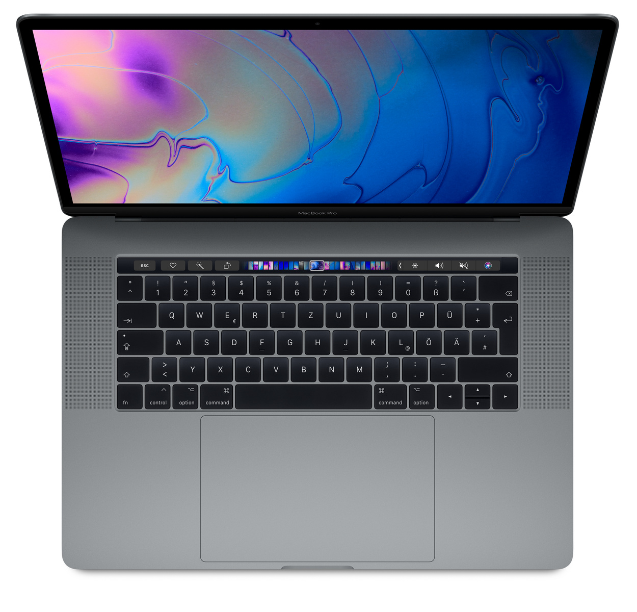 Apple MacBook Pro 15 (15,1) A1990 i7-8750H 16GB 512GB 2018 s-grey QWERTY-UK hervorragend