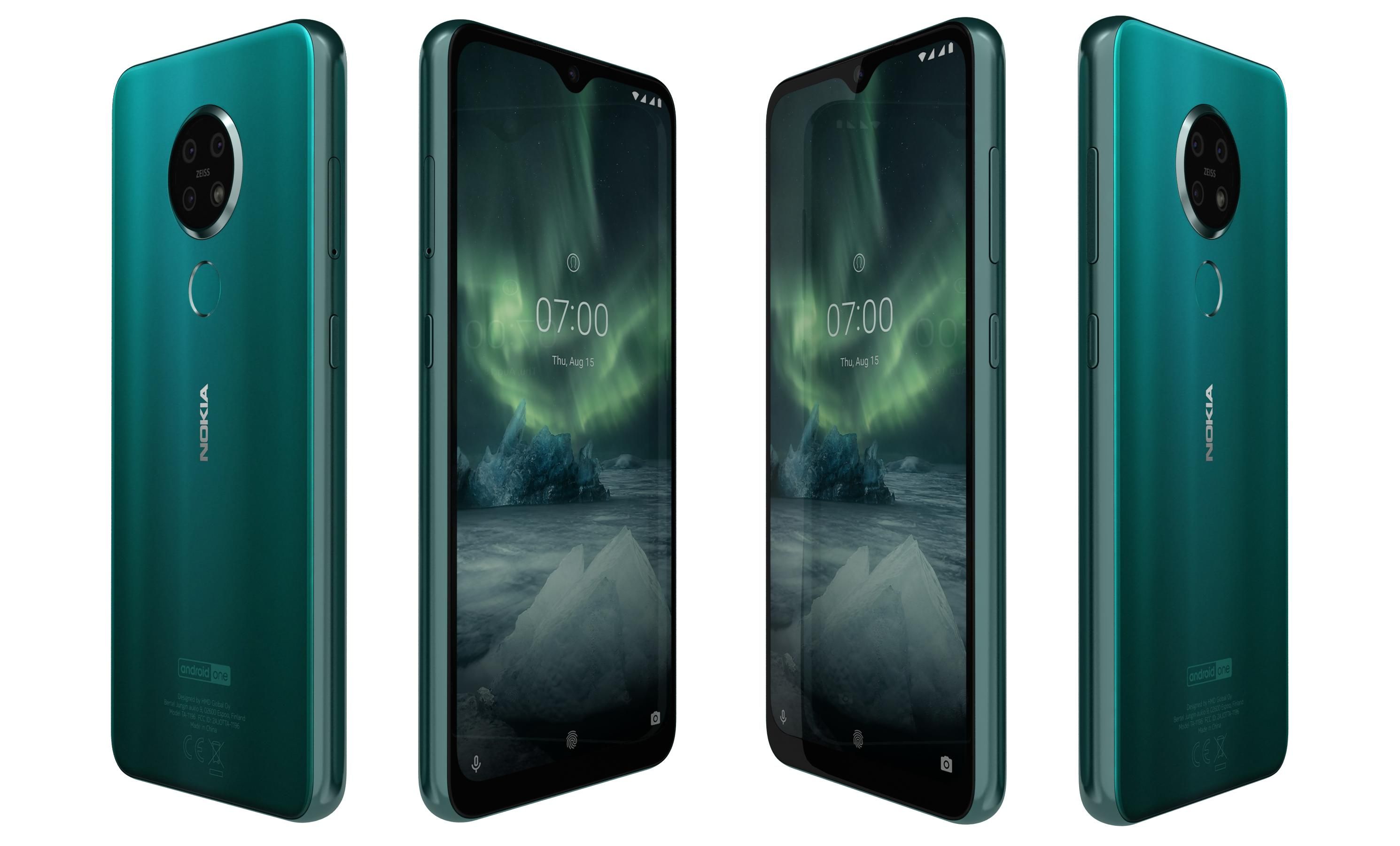 Nokia 7,2 64GB LTE DS cyan green Smartphone (2019) sehr gut
