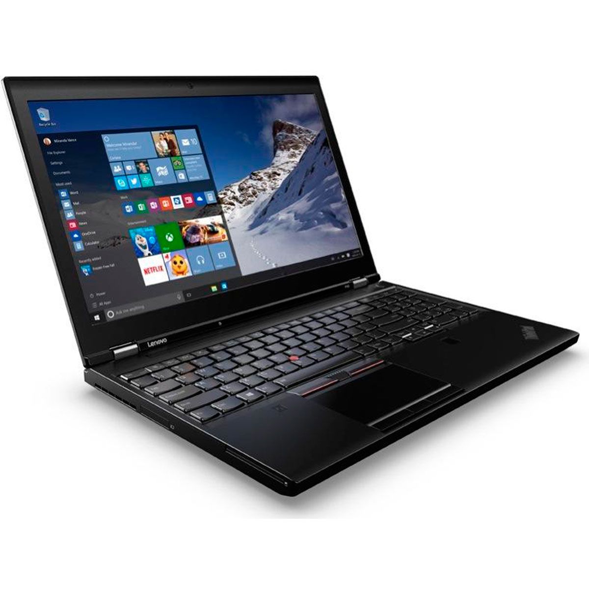 Lenovo ThinkPad P50 i7-6700HQ 32GB 512GB 15,6" LTE WIN10 Pro Laptop screen fault