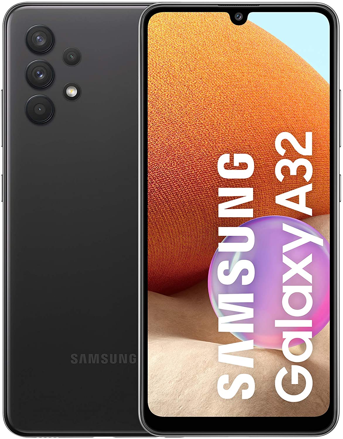 Samsung Galaxy A32 (2021 A325F) 128GB LTE/4G DS black Smartphone ohne Simlock hervorragend