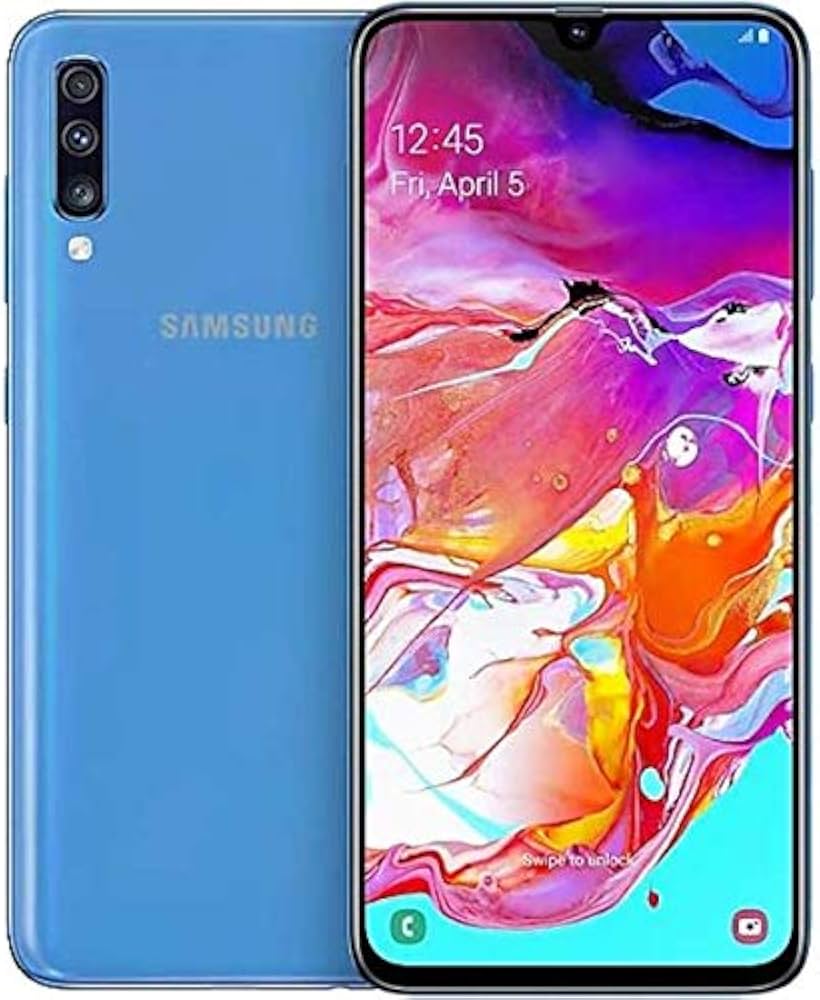 Samsung Galaxy A70 128GB LTE DS blue Smartphone (A705FN/2019) sehr gut
