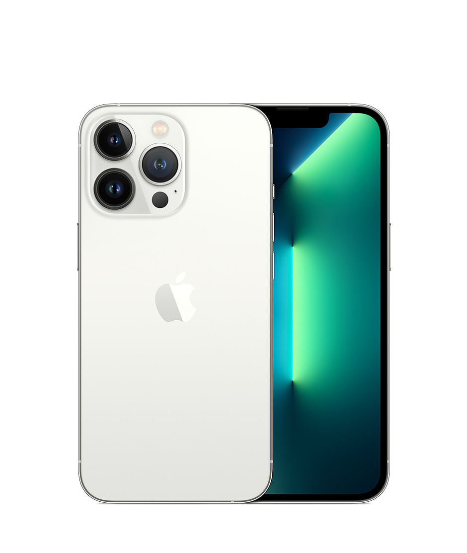 Apple iPhone 13 Pro 256GB 6,1" (A2638/2021) 5G DS silver ohne Simlock hervorragend