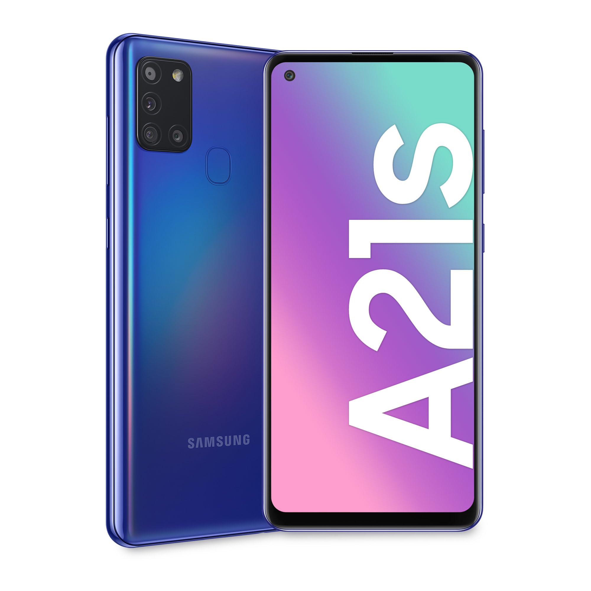 Samsung Galaxy A21s 64GB LTE DS blue Smartphone (A217F/2020) sehr gut