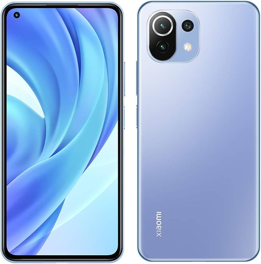 Xiaomi 11 Lite 128GB 5G DS 6,55" bubblegumblue Smartphone (2021) hervorragend