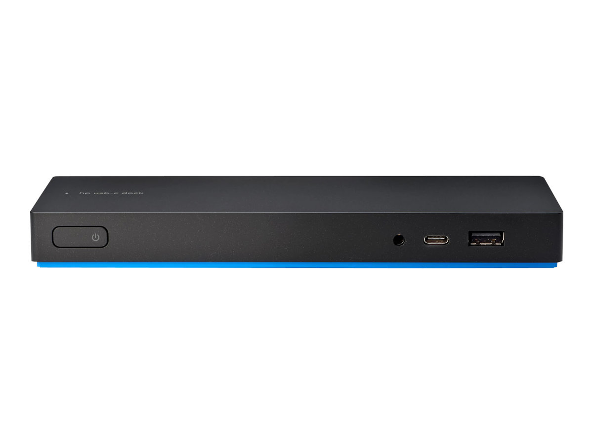 HP USB-C Dockingstation G4 (mit Netzteil 90 Watt und USB-C-Kabel) hervorragend