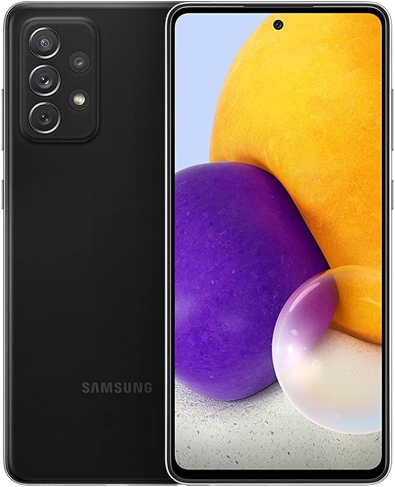 Samsung Galaxy A72 (2021 A725F) 128GB LTE DS black Smartphone gut