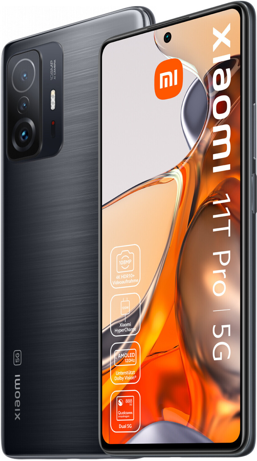 Xiaomi 11T Pro 256GB 5G DS 6,67" meteoritegrey Smartphone (2021) sehr gut