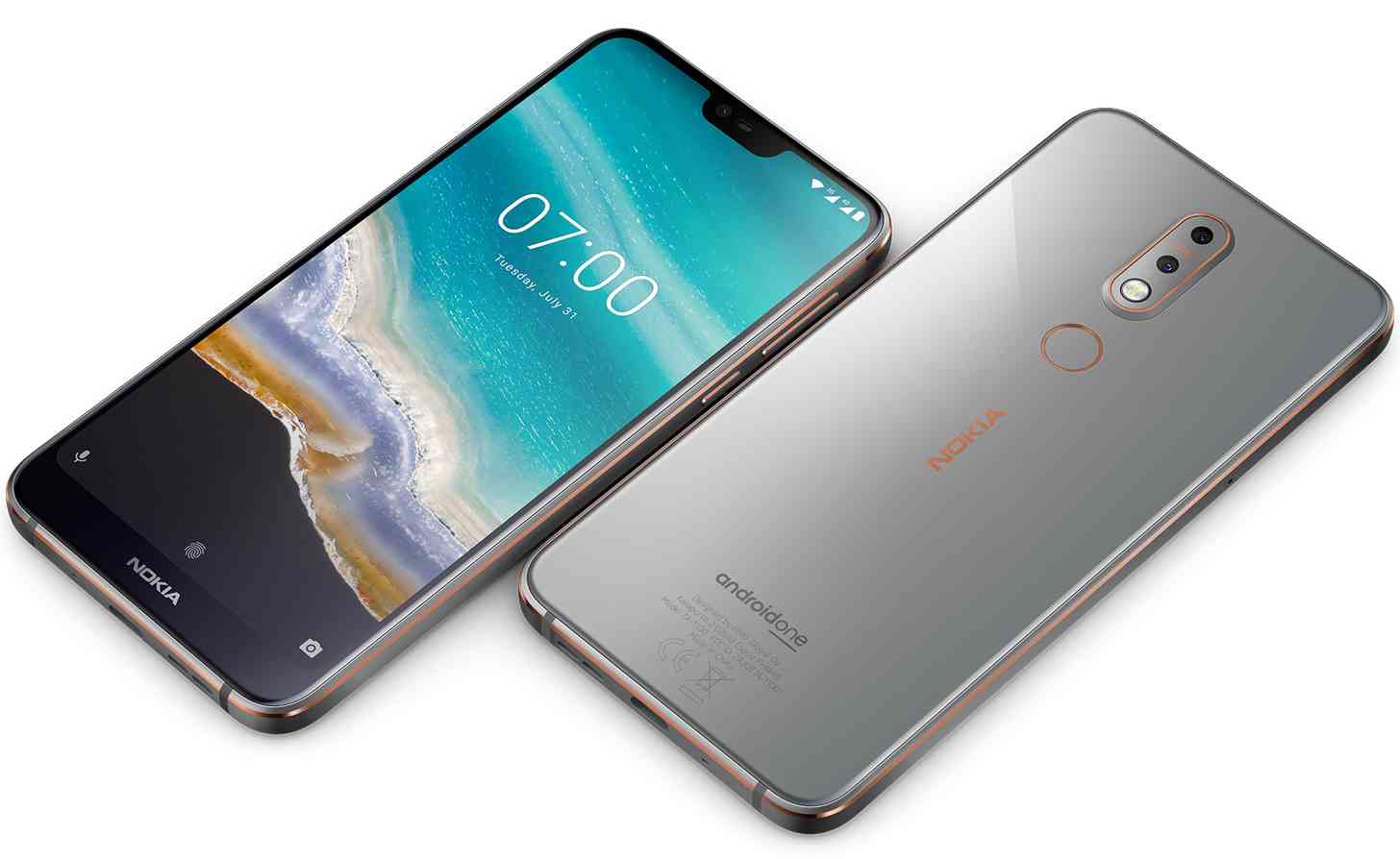 Nokia 7.1 32GB LTE steel Smartphone (2018) sehr gut