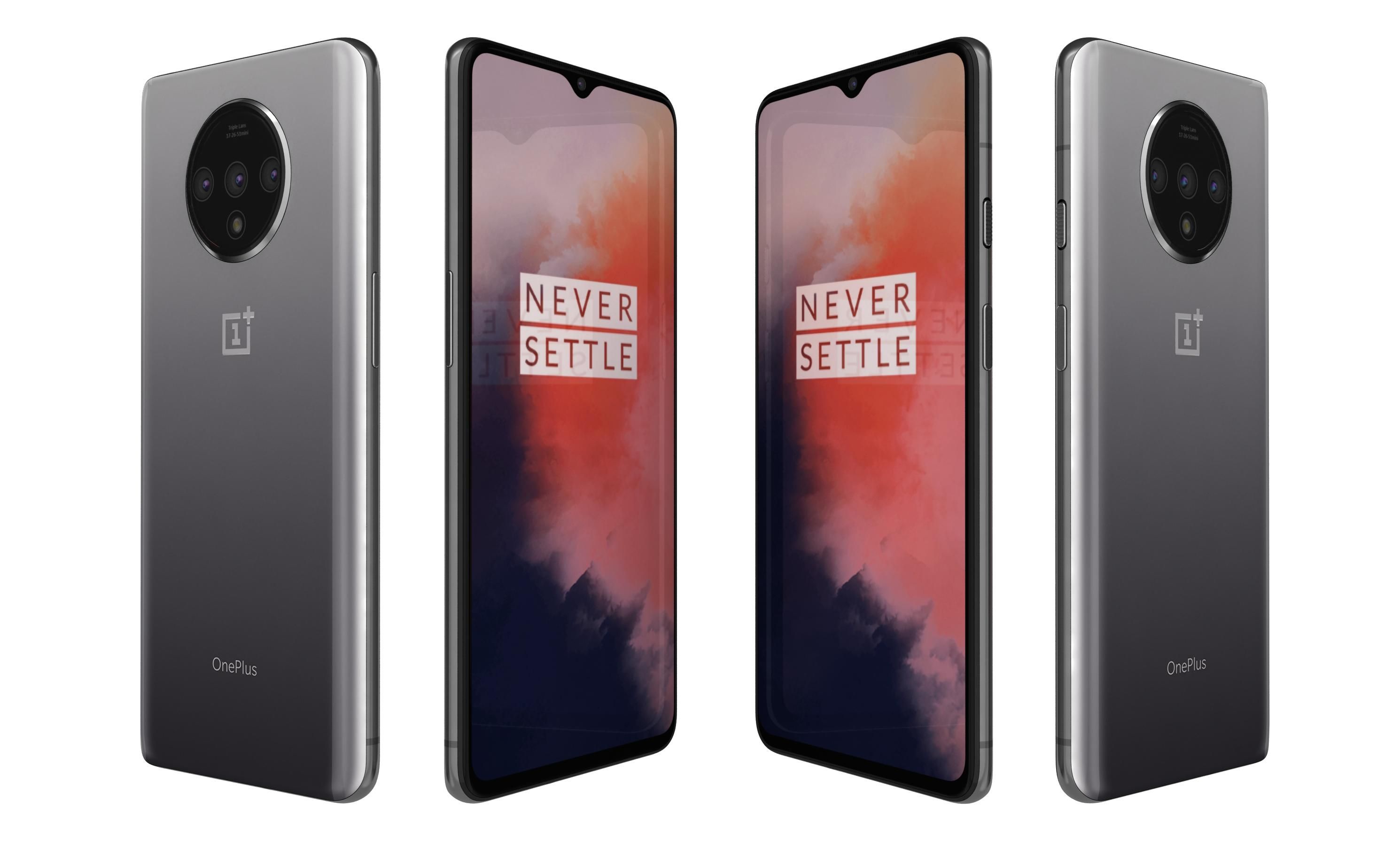 OnePlus 7T 128GB LTE DS frosted silver Smartphone (2019) gut