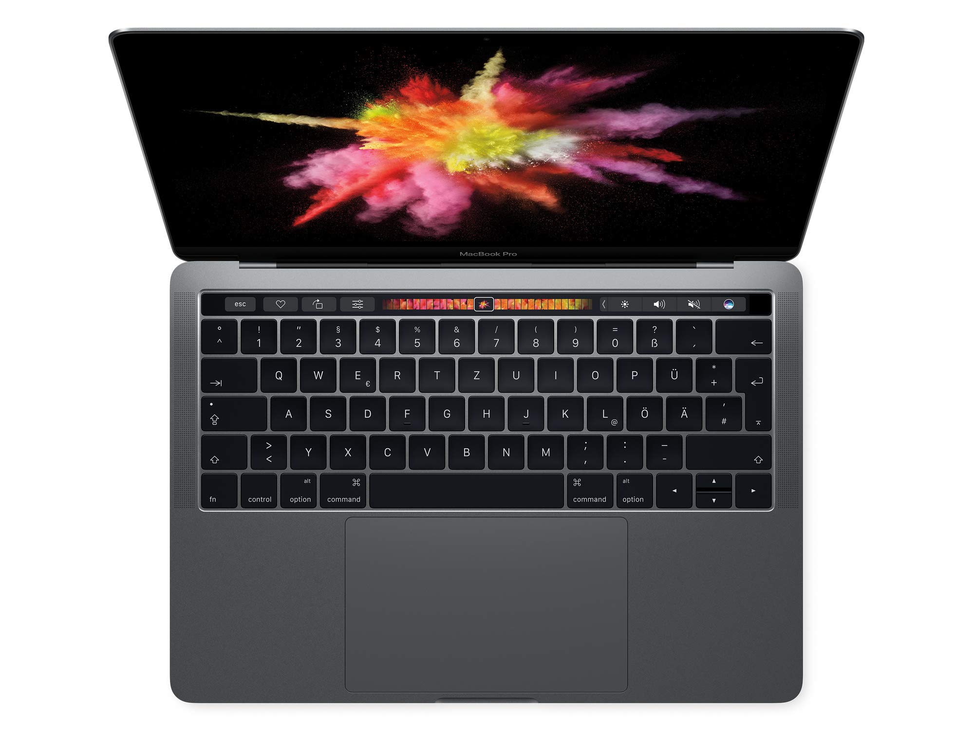 Apple MacBook Pro 13" 2017 (14,2 / A1706) i5-7267U 16GB 256GB QWERTZ-DE space grey hervorragend
