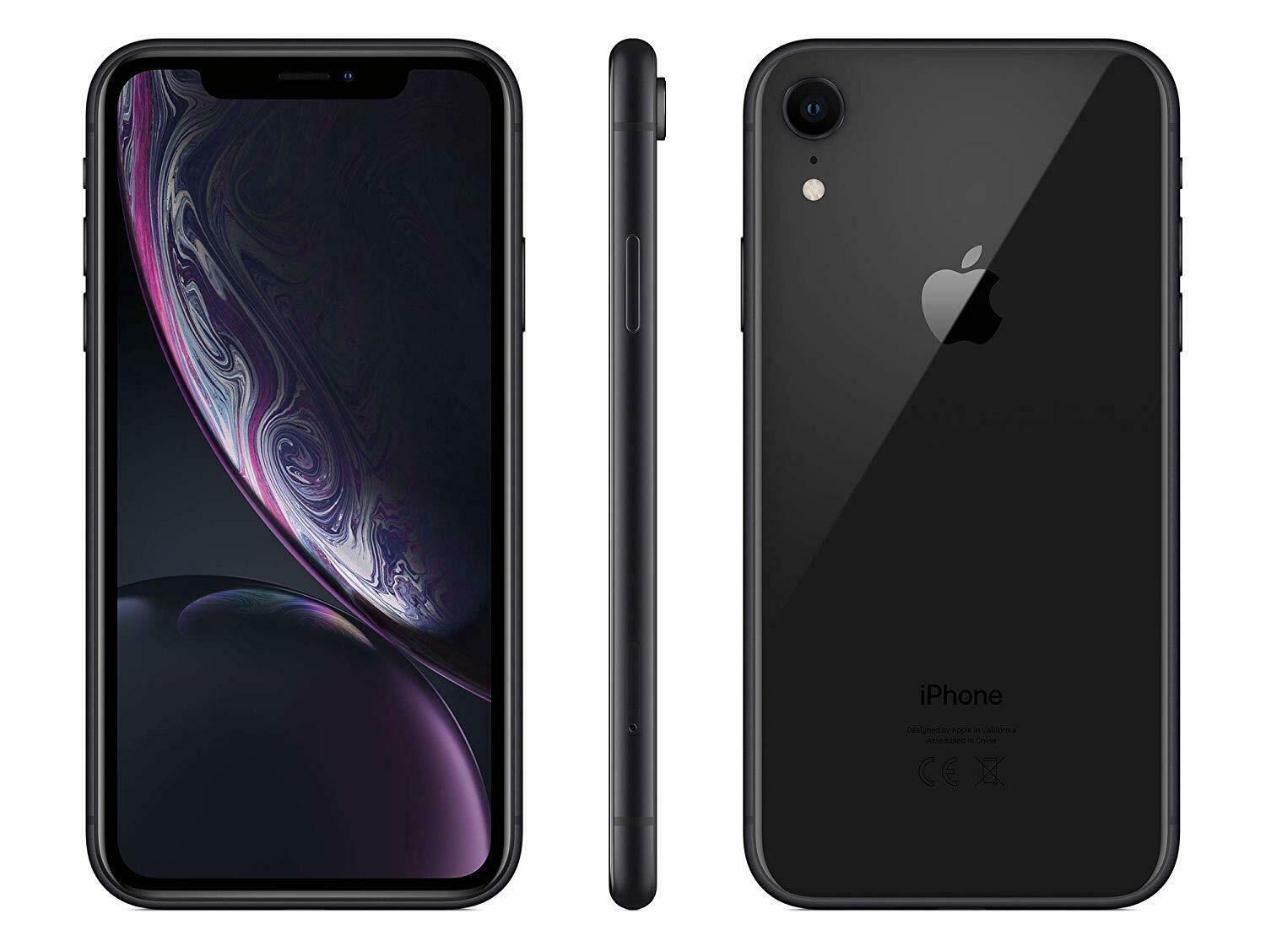 Apple iPhone XR 64GB black Smartphone ohne Simlock sehr gut