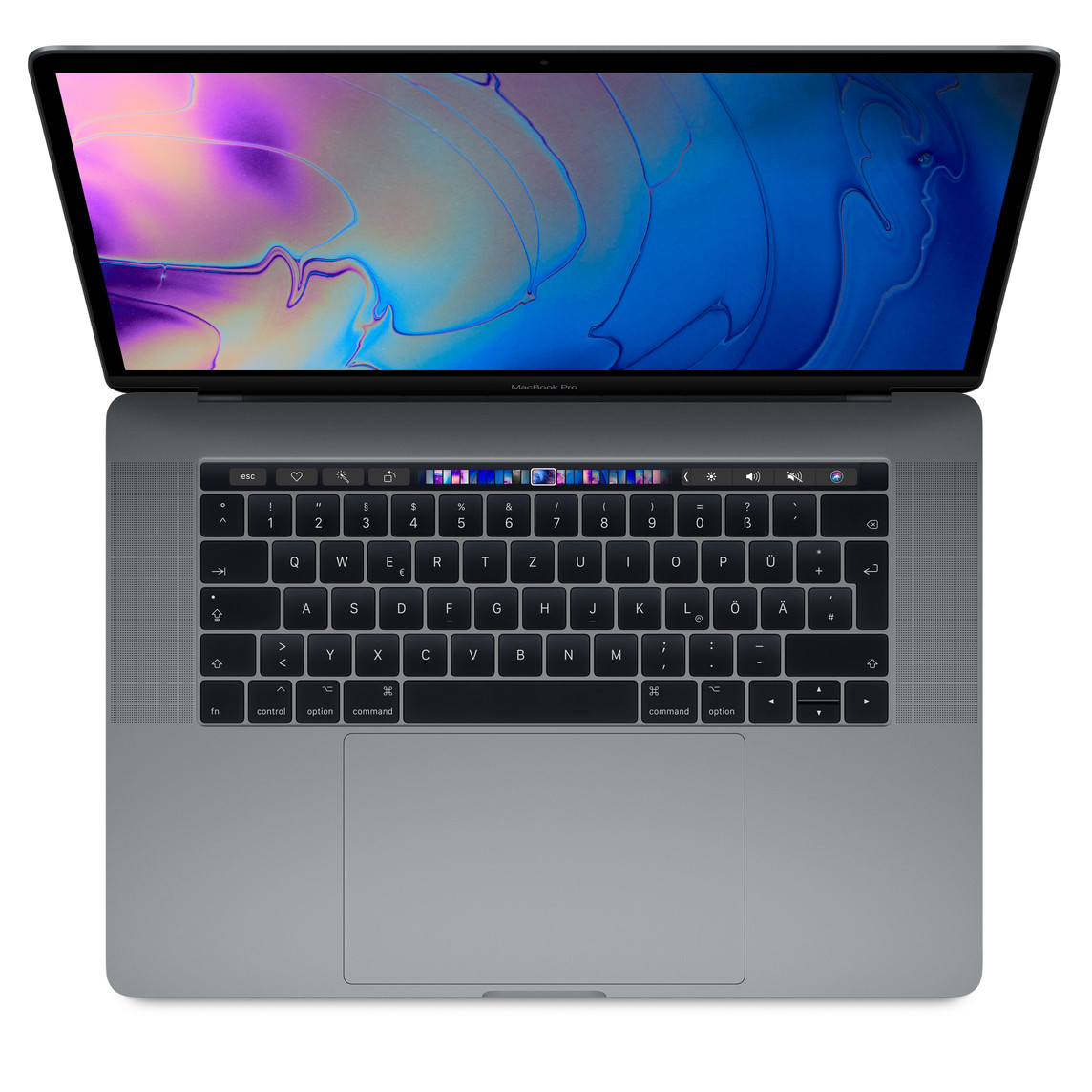 Apple MacBook Pro 15 (15,1) A1990 i7-8750H 16GB 512GB 2018 s-grey QWERTY-UK hervorragend