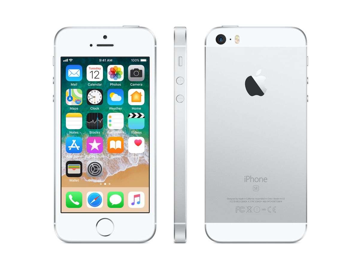 Apple iPhone SE 32GB (A1723 / 2016) silver Smartphone ohne Simlock hervorragend