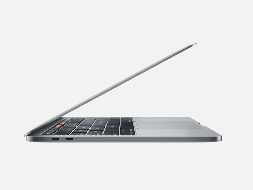 Apple MacBook Pro 13" 2017 (14,2 / A1706) i5-7267U 16GB 256GB QWERTZ-DE space grey hervorragend