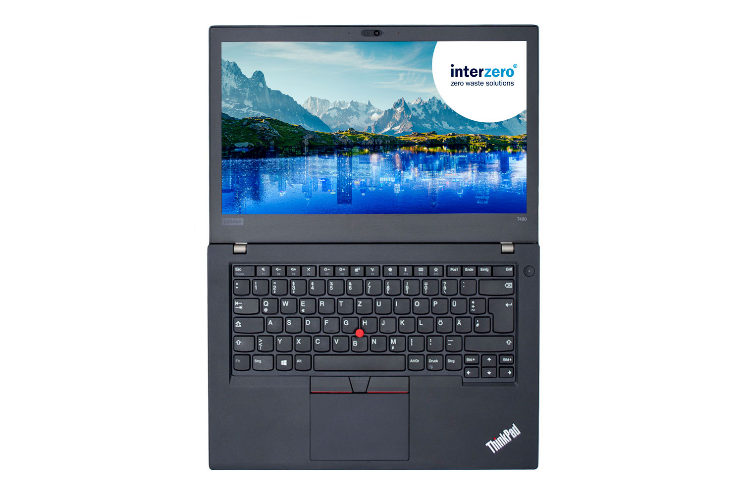 Lenovo ThinkPad T480 i5-8350U 16GB 256GB 14" WIN10 Laptop QWERTY-UK hervorragend