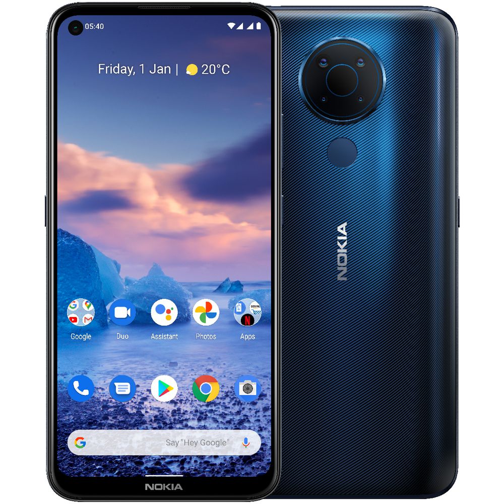 Nokia 5.4 128GB blue Smartphone Dual Sim ohne Simlock sehr gut