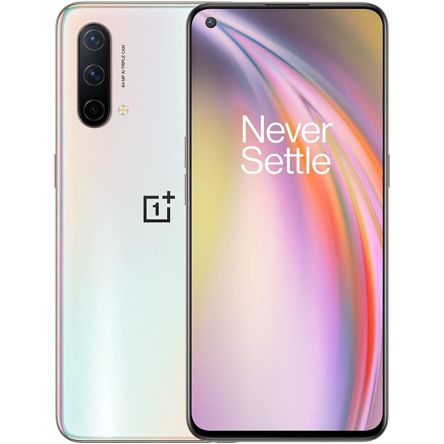 OnePlus Nord CE 128GB 5G DS silver ray Smartphone (2021) sehr gut