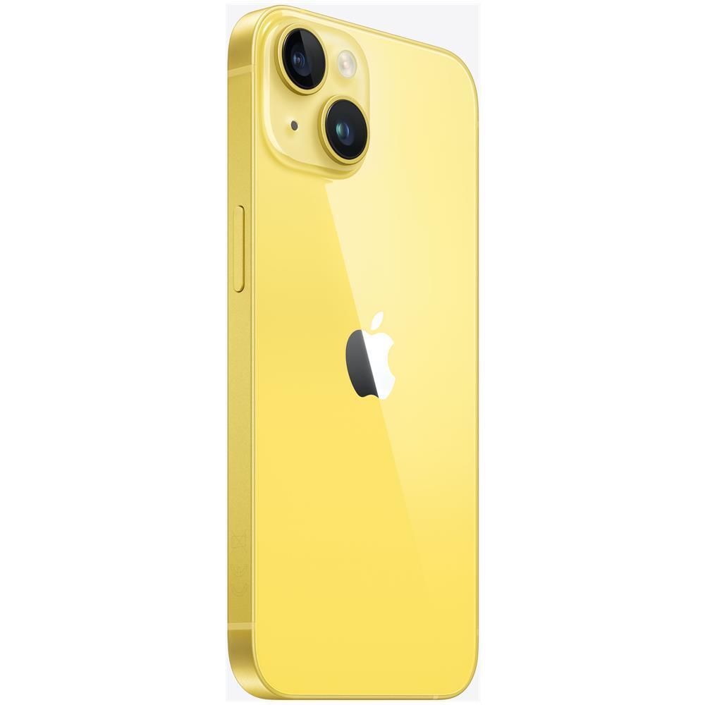 Apple iPhone 14 256GB 5G 2x eSIM 6,1" yellow Smartphone (A2694/2022) gut