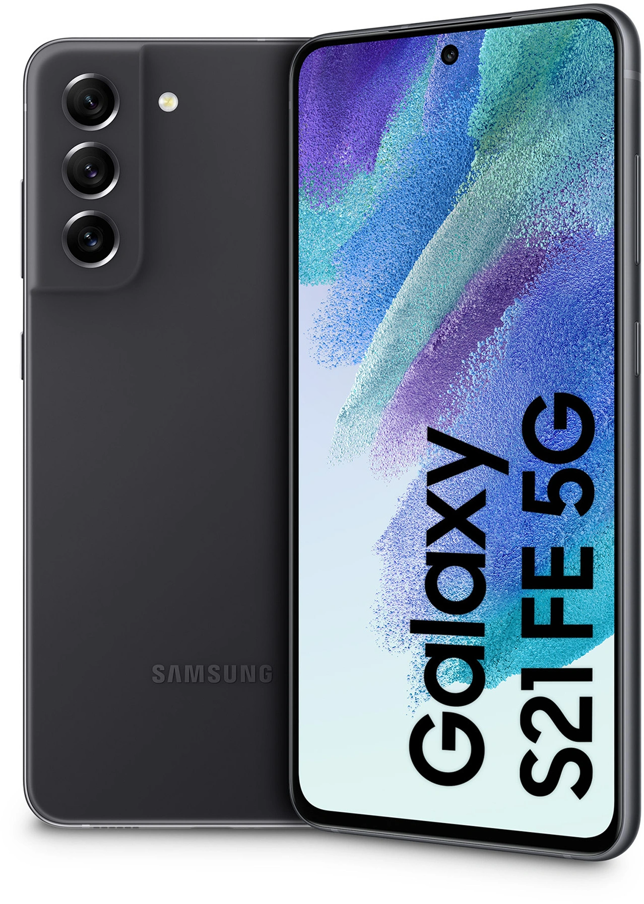 Samsung Galaxy S21 FE LTE/5G (G990B) 128GB grey Smartphone DS hervorragend