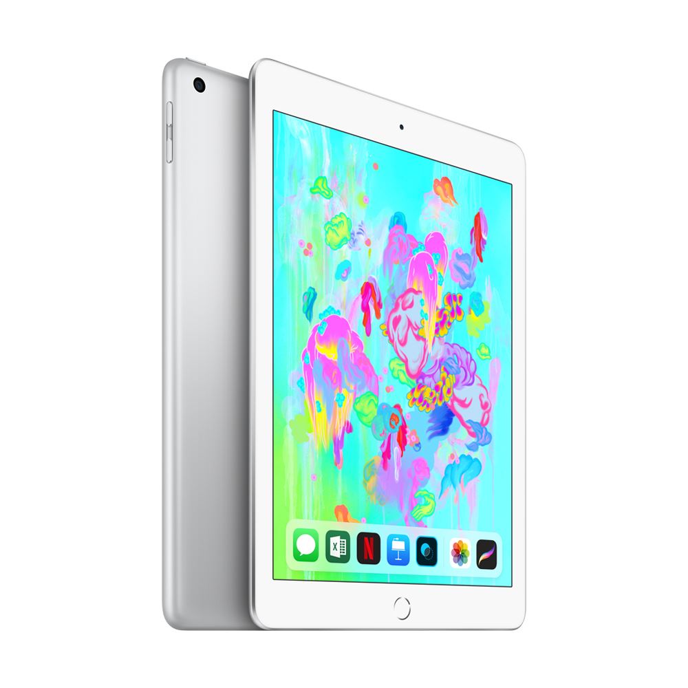 Apple iPad (7th Gen.) 128GB 10,2" LTE (2019) silver hervorragend