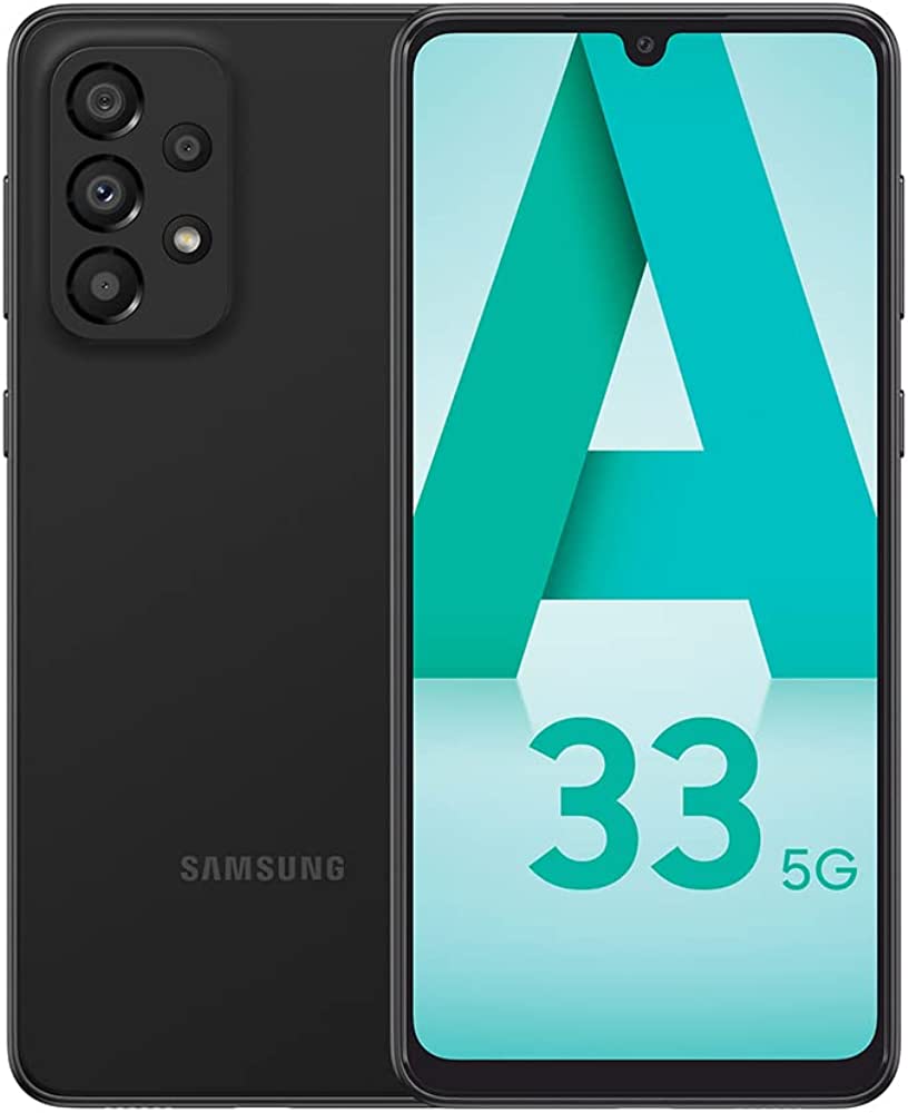 Samsung Galaxy A33 (A336B) 128GB black LTE/5G Smartphone DS ohne Simlock sehr gut