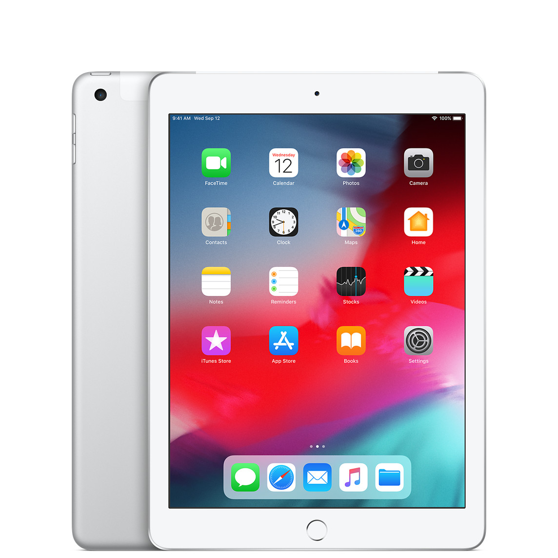 Apple iPad 6. Gen 9,7" 128GB (A1954 / 2018) LTE silver Tablet hervorragend